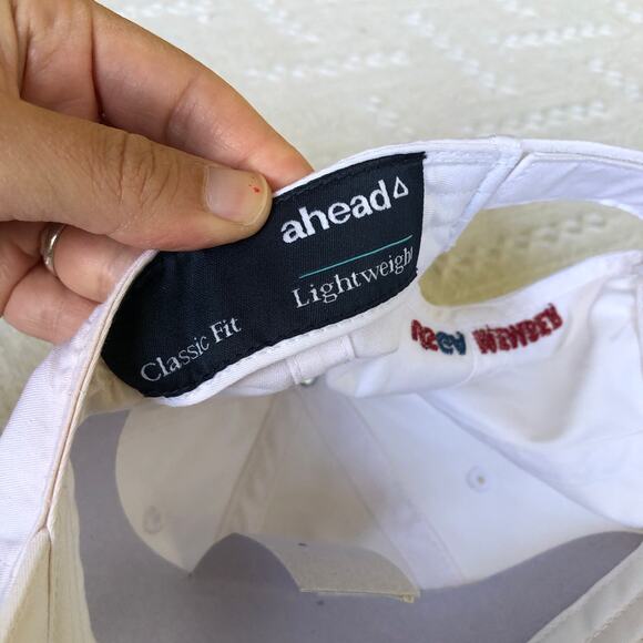 AHEAD Classic Fit Lightweight Hat 79th U.S. Women’s Open Lancaster White OSFM - Picture 6 of 7